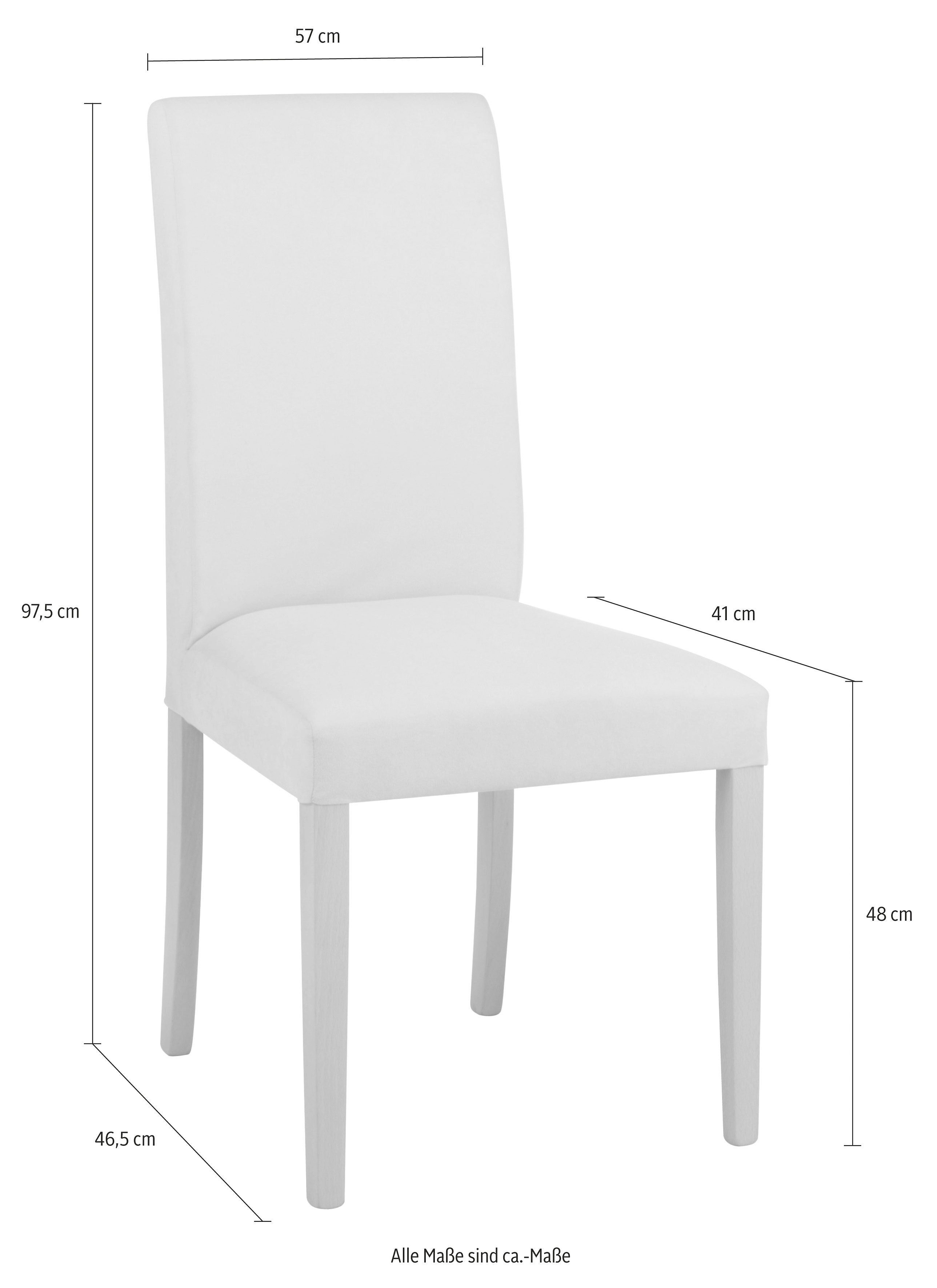 Home affaire 4-Fußstuhl Roko (Set, 6 St), im 2er, 4er oder 6er-Set