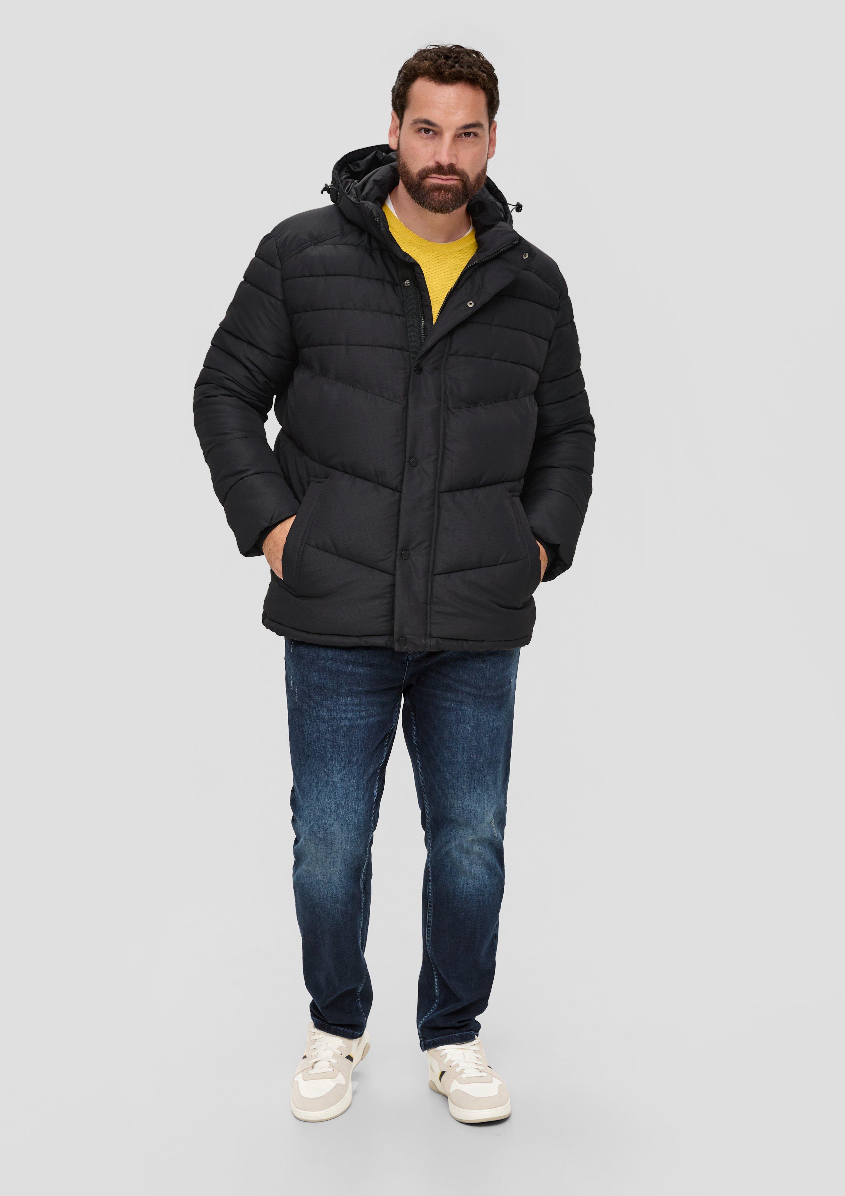 Sportive Steppjacke in strukturierter Qualität  2137154-9999