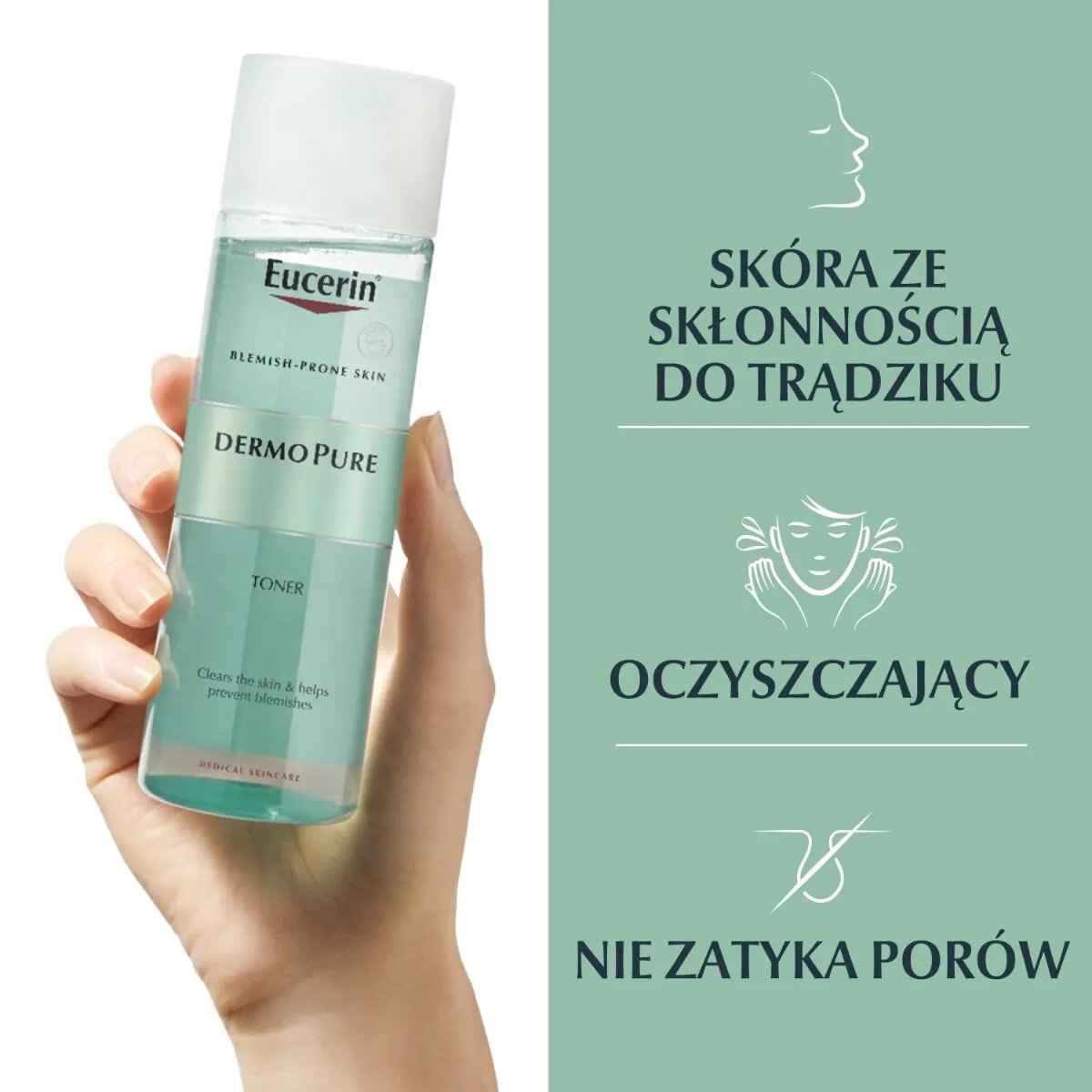 Eucerin Dermopure veido tonikas