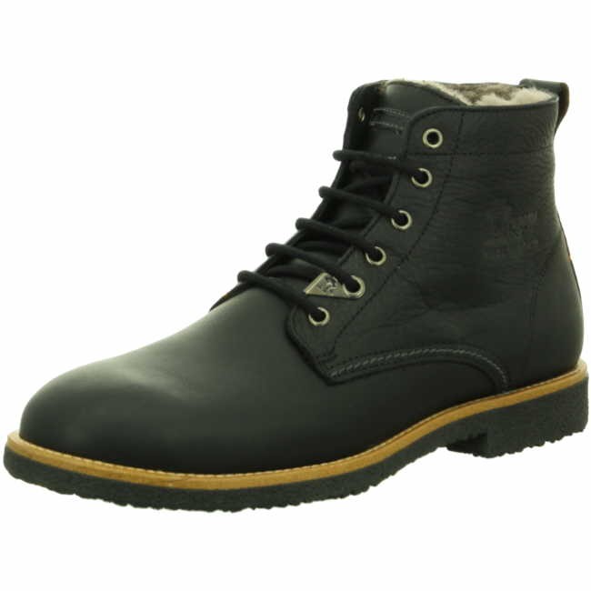 PANAMA JACK Schnür-Stiefeletten schwarz