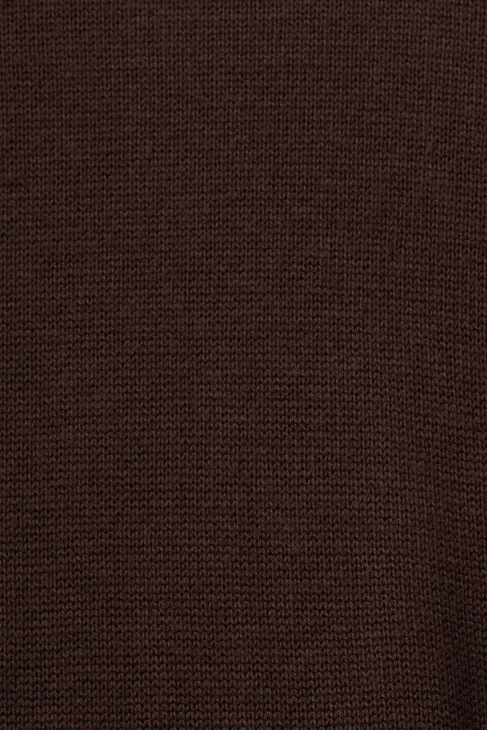Strick-Minikleid mit Rollkragen
