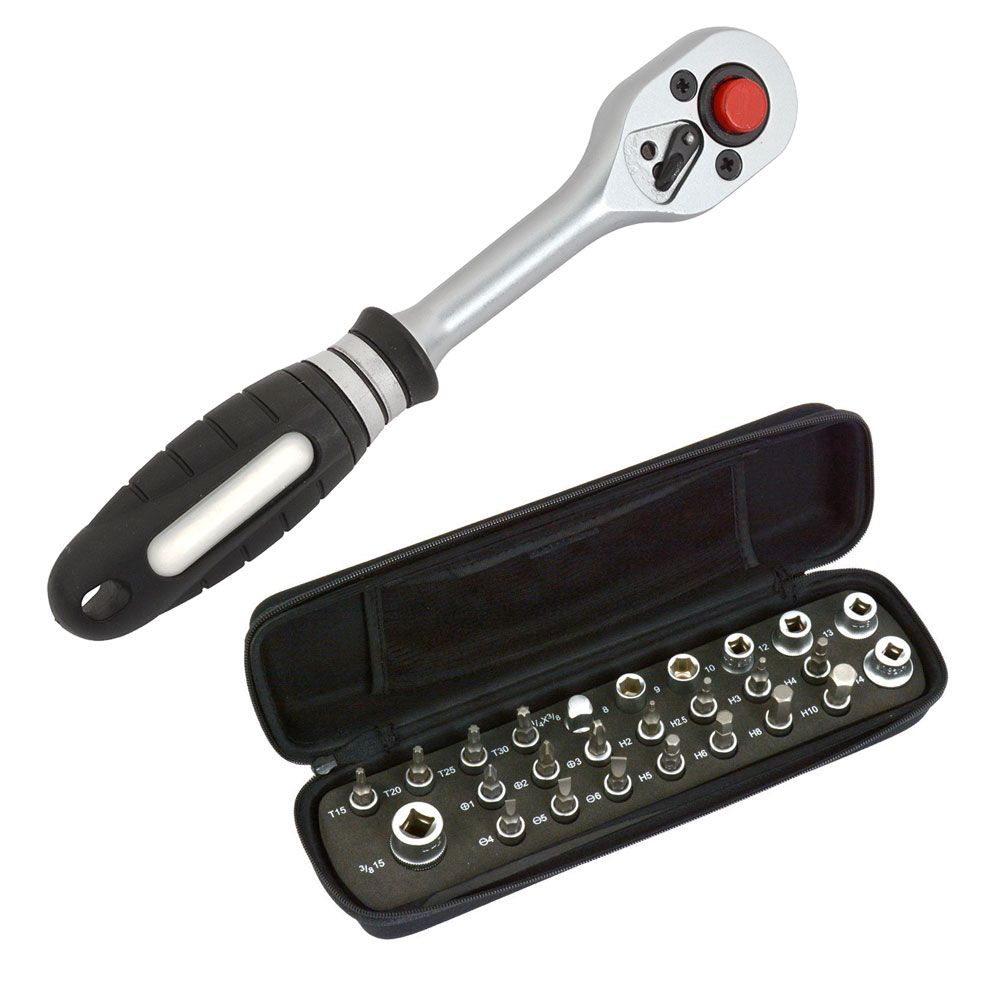 Radon Comp Ratschen-Set 1/4