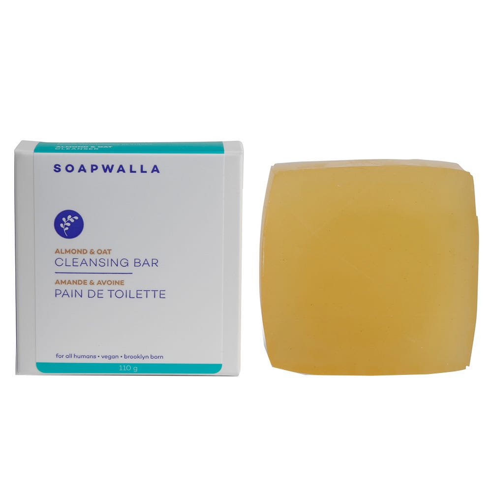 SOAPWALLA Almond Oil & Oats Soap Bar 110 g