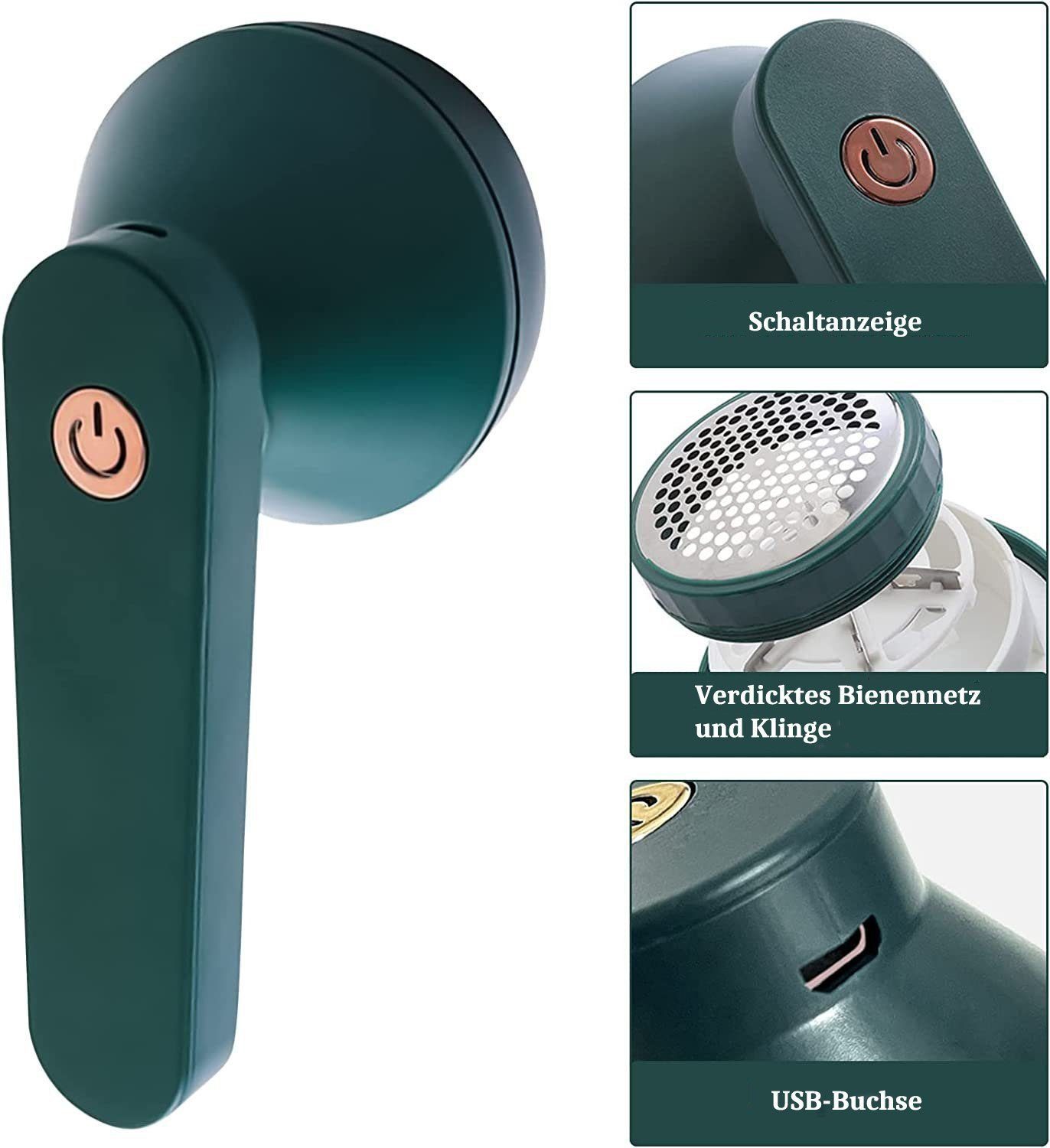 Gold Crest Fusselrasierer Tragbar Fusselrasierer Elektrisch,wiederaufladbar Stoff-Flusen-Trimmer
