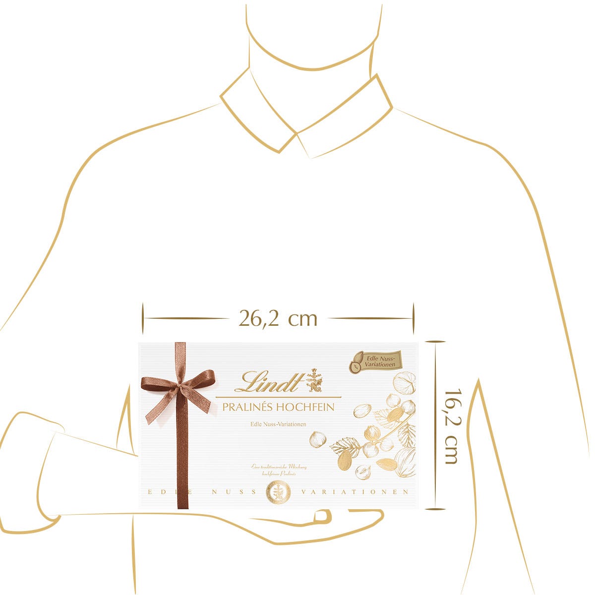 Pralinés Hochfein Premium Nuss-Edition, 200g