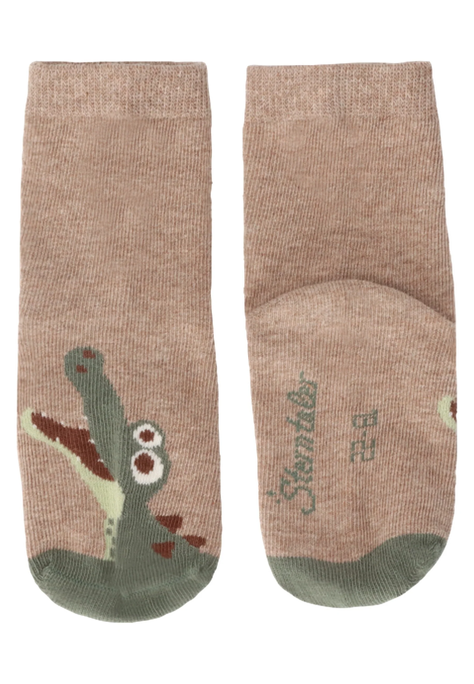 Socken im 3er Pack mit Motiv Wildtiere in versch. Farben