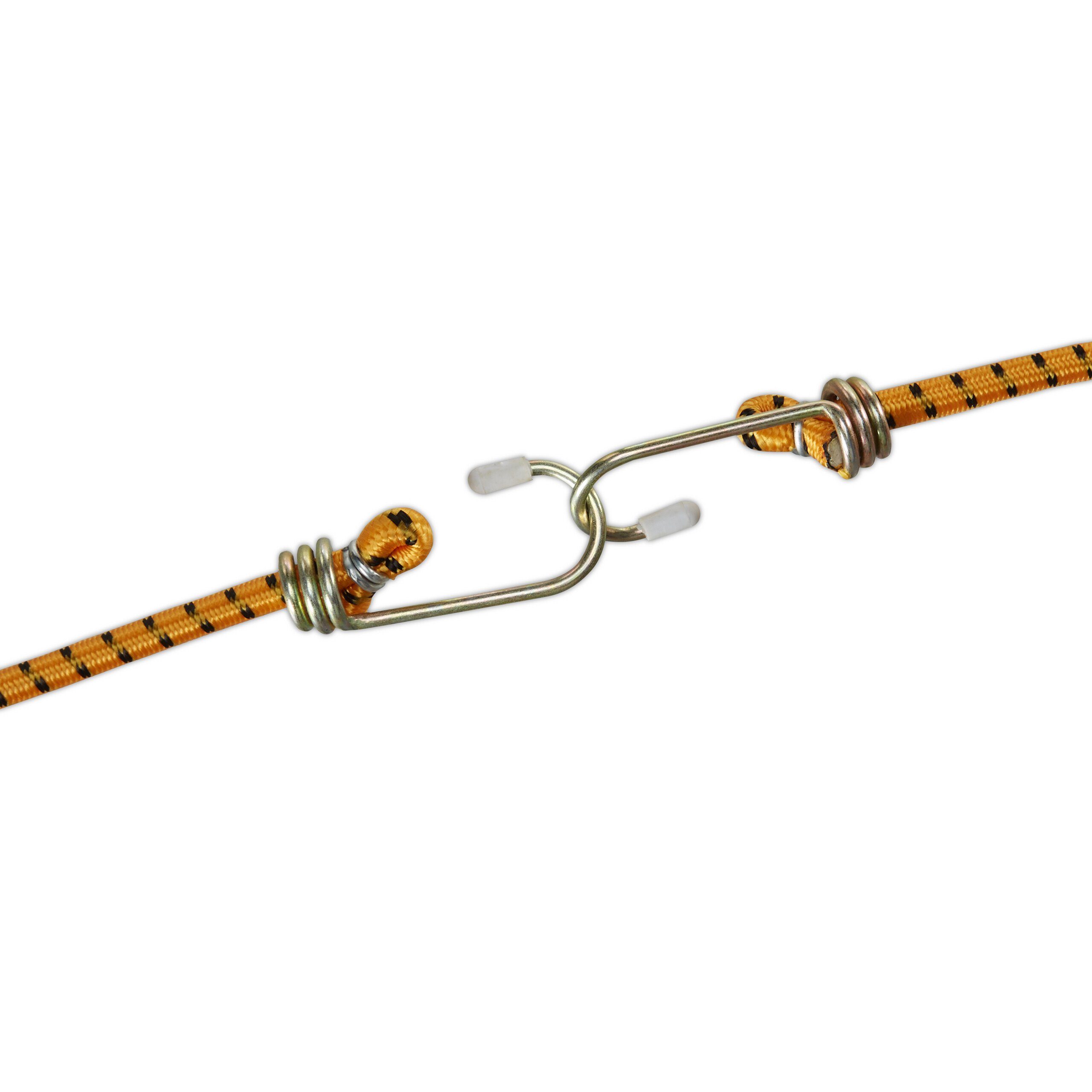 relaxdays Spanngurt Spanngummi 10er Set mit Haken