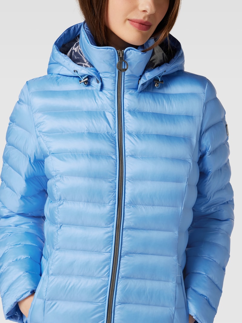 Italy Hood 1001 Funktionsjacke mit abnehmbarer Kapuze in hellblau