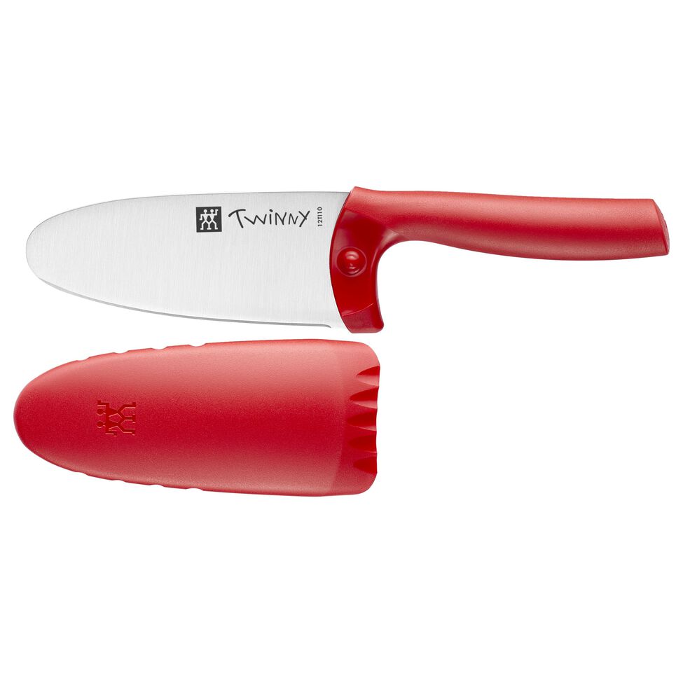 Kochmesser 10 cm, Rot