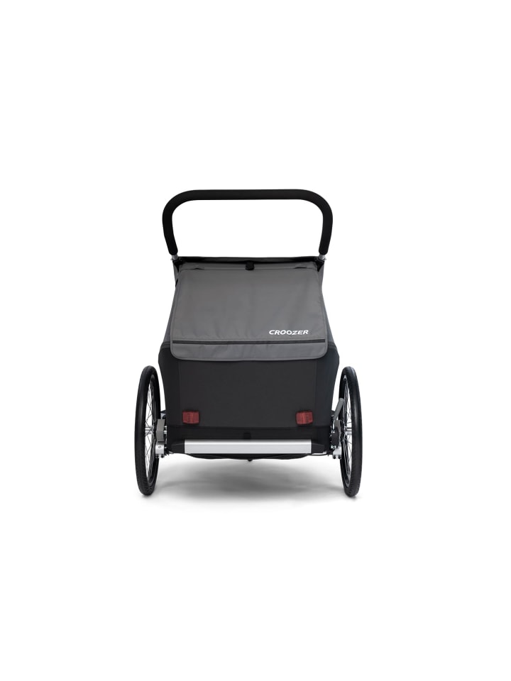 Croozer CROOZER Kid Keeke 2 2in1 Kinderfahrradanhänger  - Farbe: Mountain Gray günstig kaufen onesize