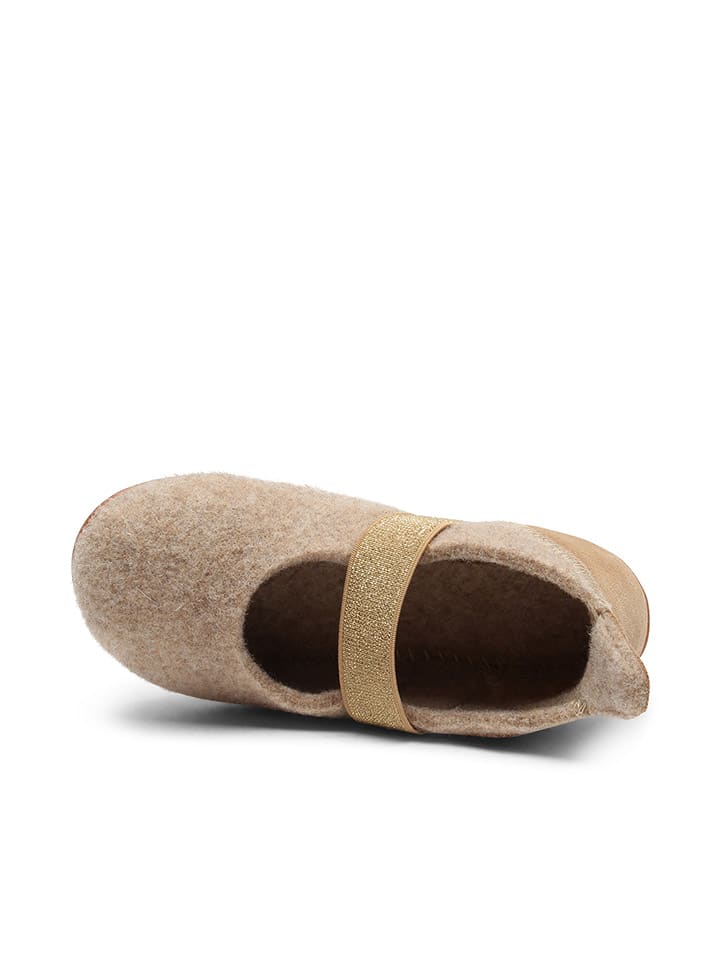 bisgaard Hausschuhe in Beige günstig kaufen