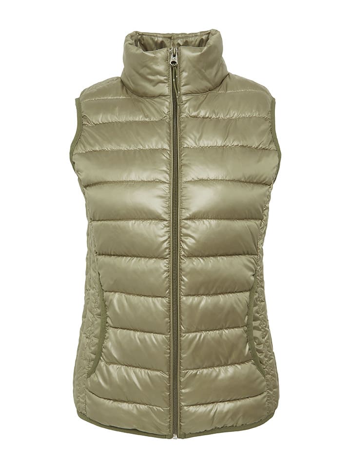 s.Oliver Steppweste in Khaki günstig kaufen