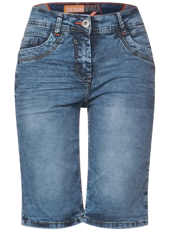 CECIL Slim Fit Jeansshorts