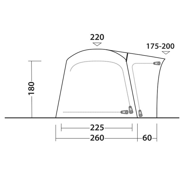 BREMBURG AIR - Busvorzelt