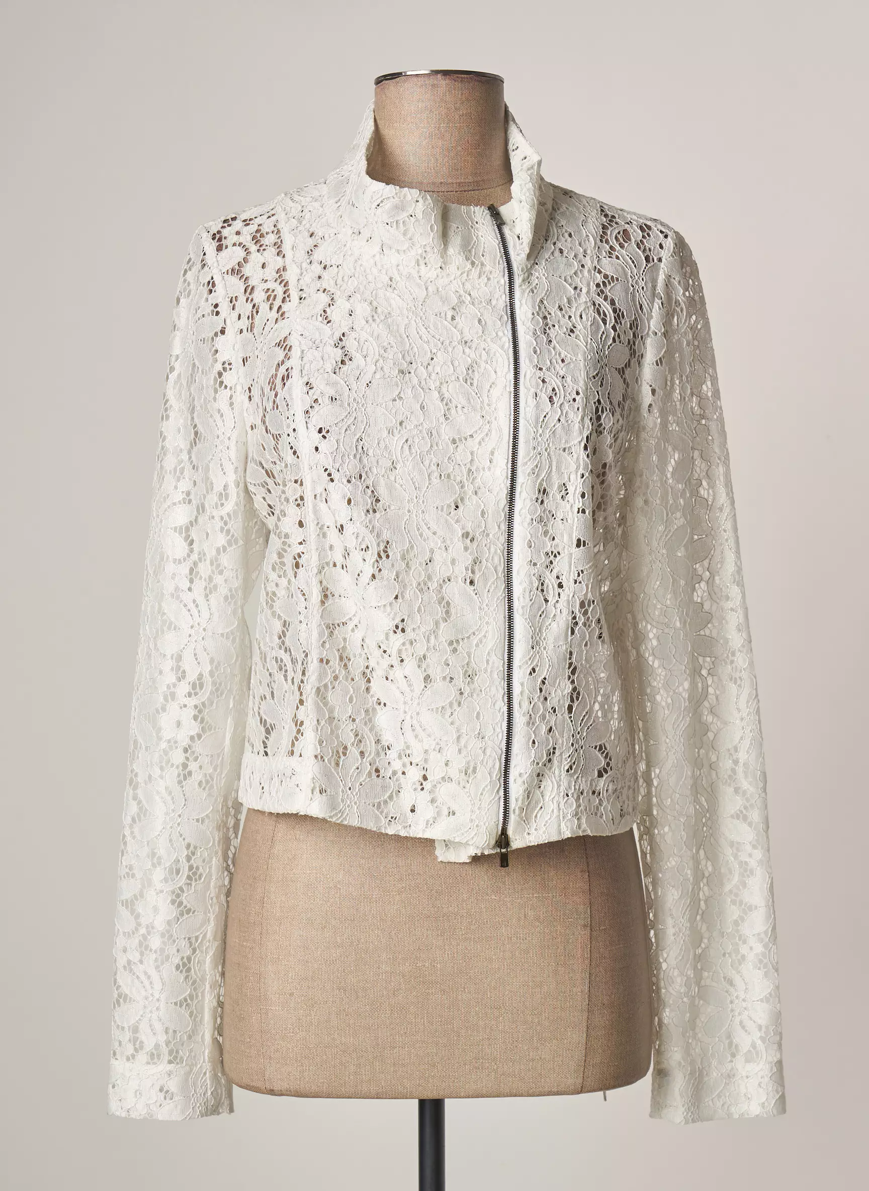 Lauren Vidal Vestecasual Femme couleur blanc