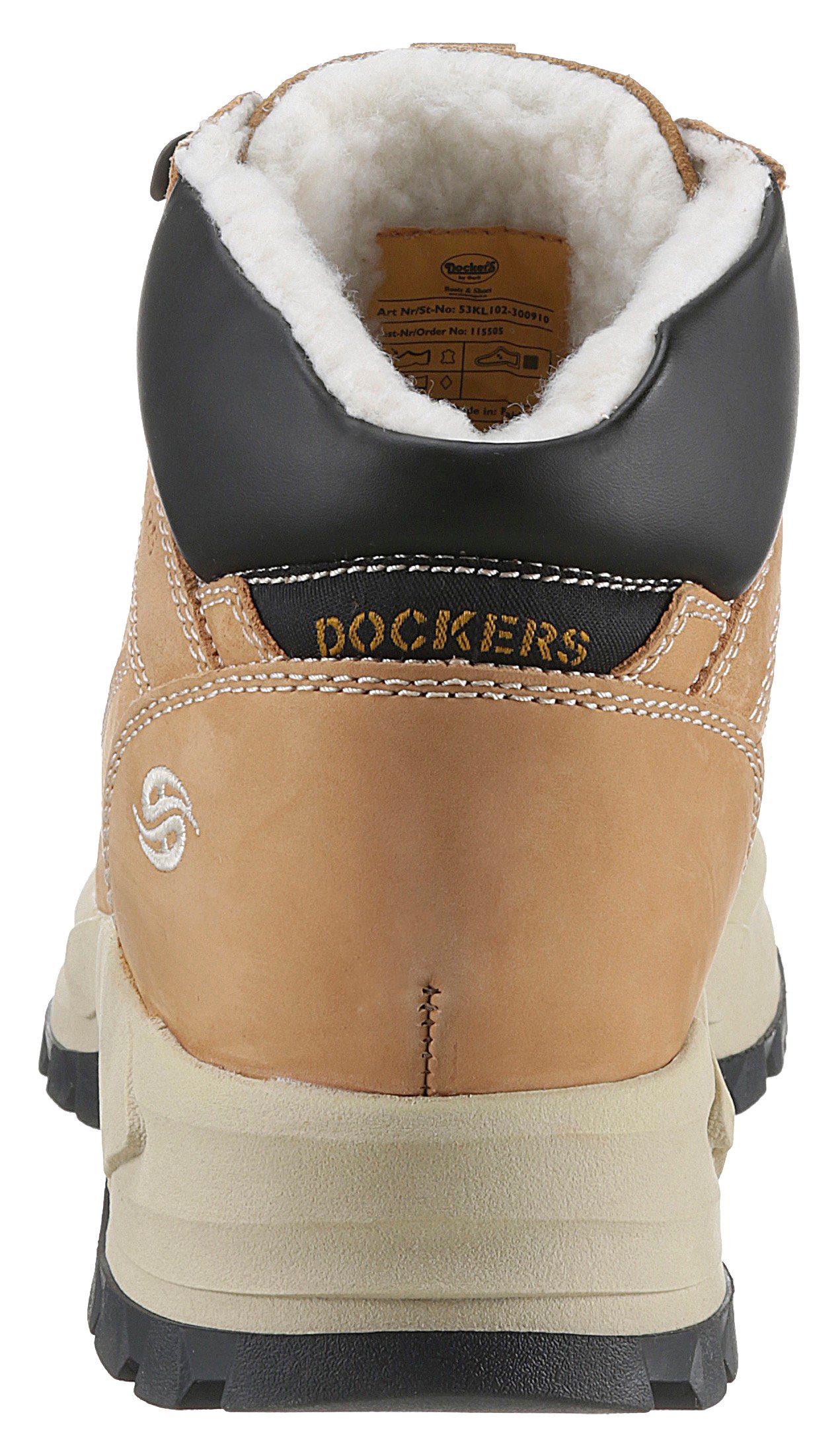 Dockers by Gerli Winterboots mit weich gepolstertem Schaftrand