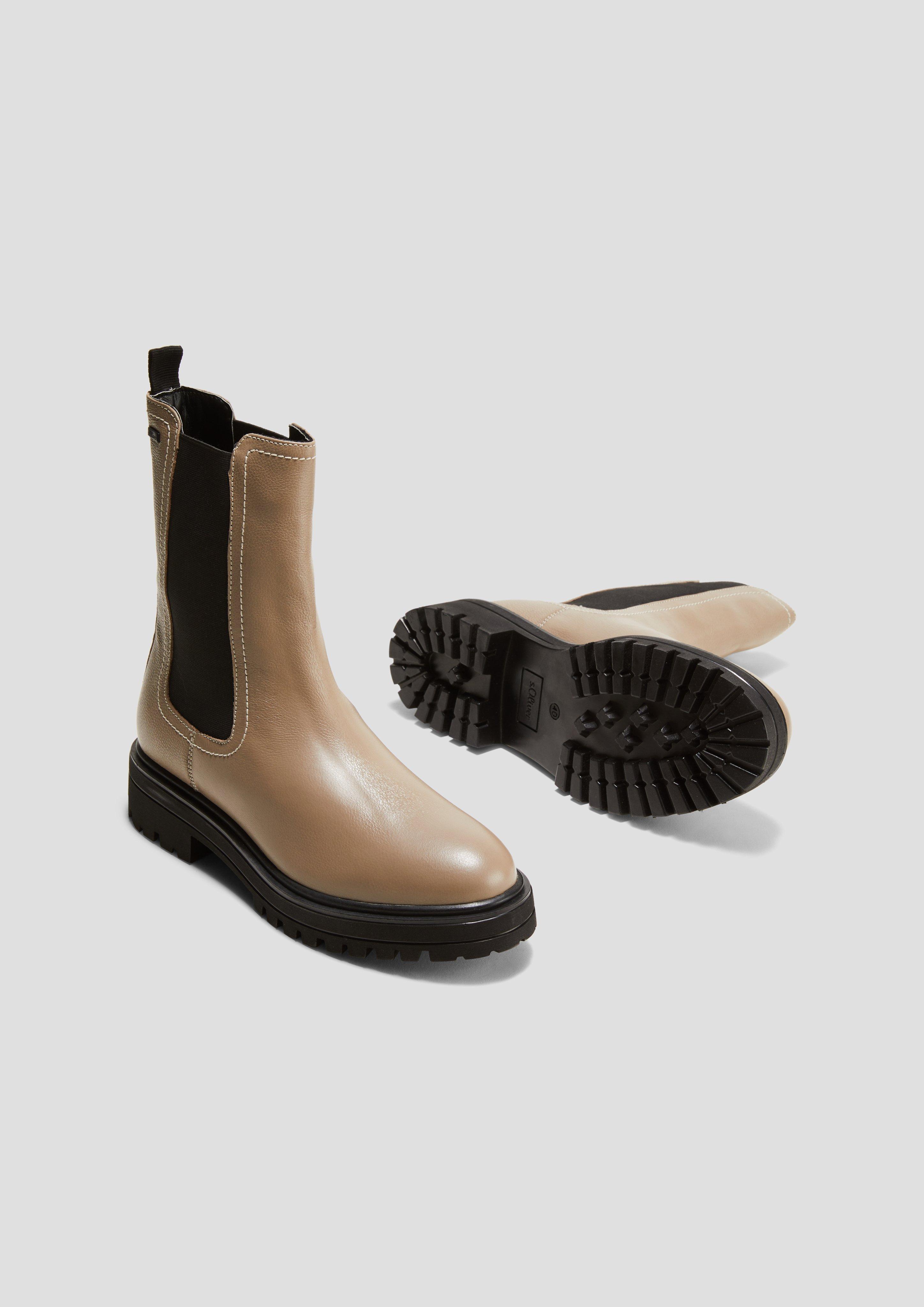 Chelsea Boots aus Glattleder  6008323-341