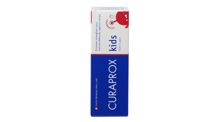 Curaprox Zahnpasta Kids Erdbeere 60 ml
