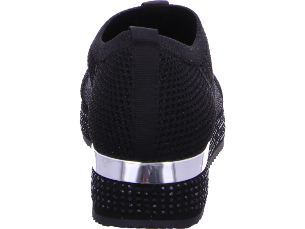 EDEL FASHION Sportliche Slipper schwarz