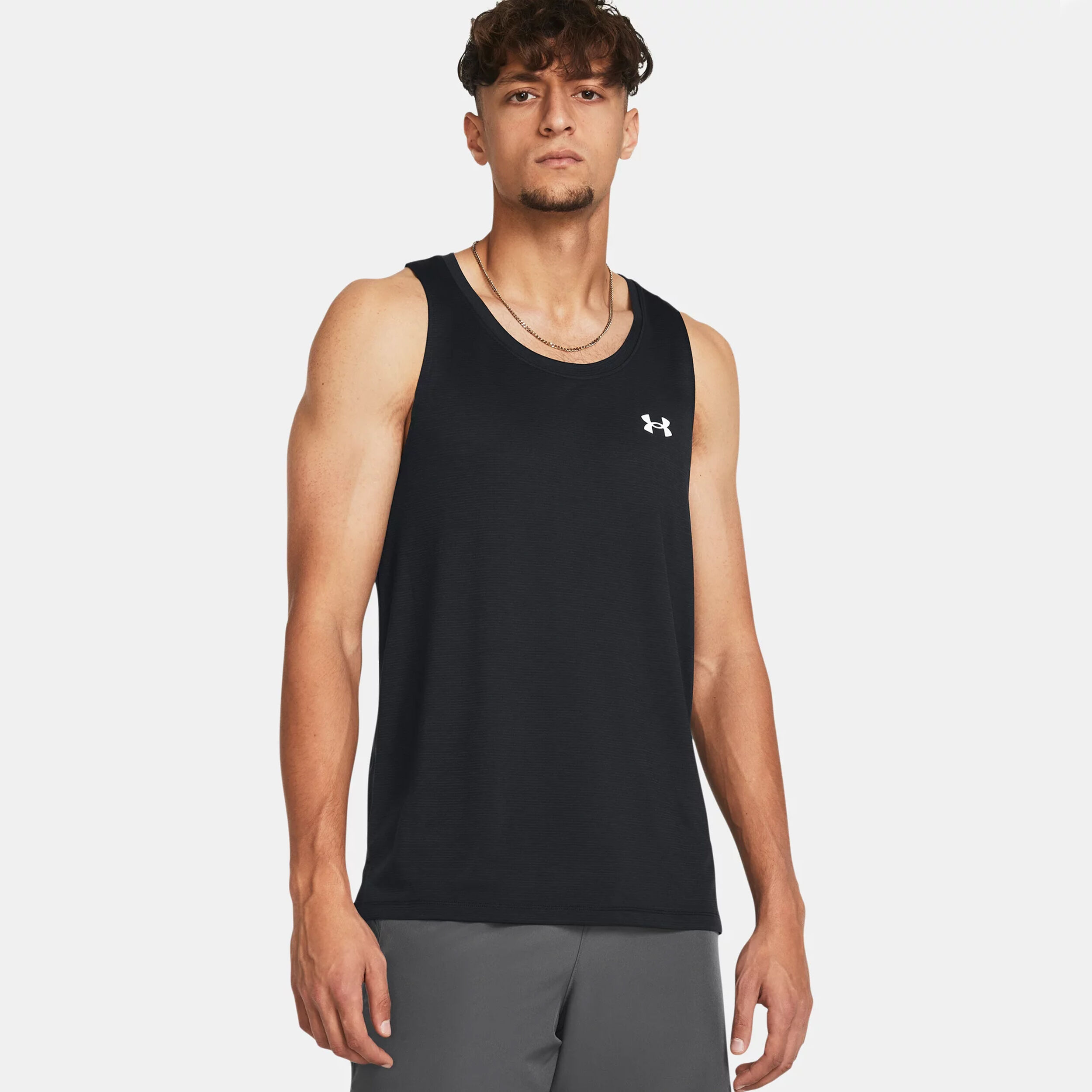 Streaker Singlet Tank-Top Herren - Schwarz