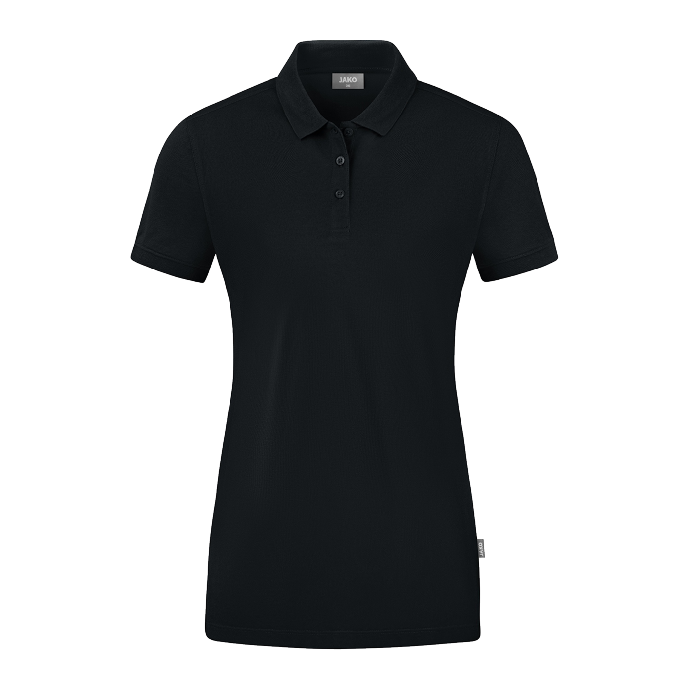 Jako Doubletex Polo Shirt Damen Schwarz F800