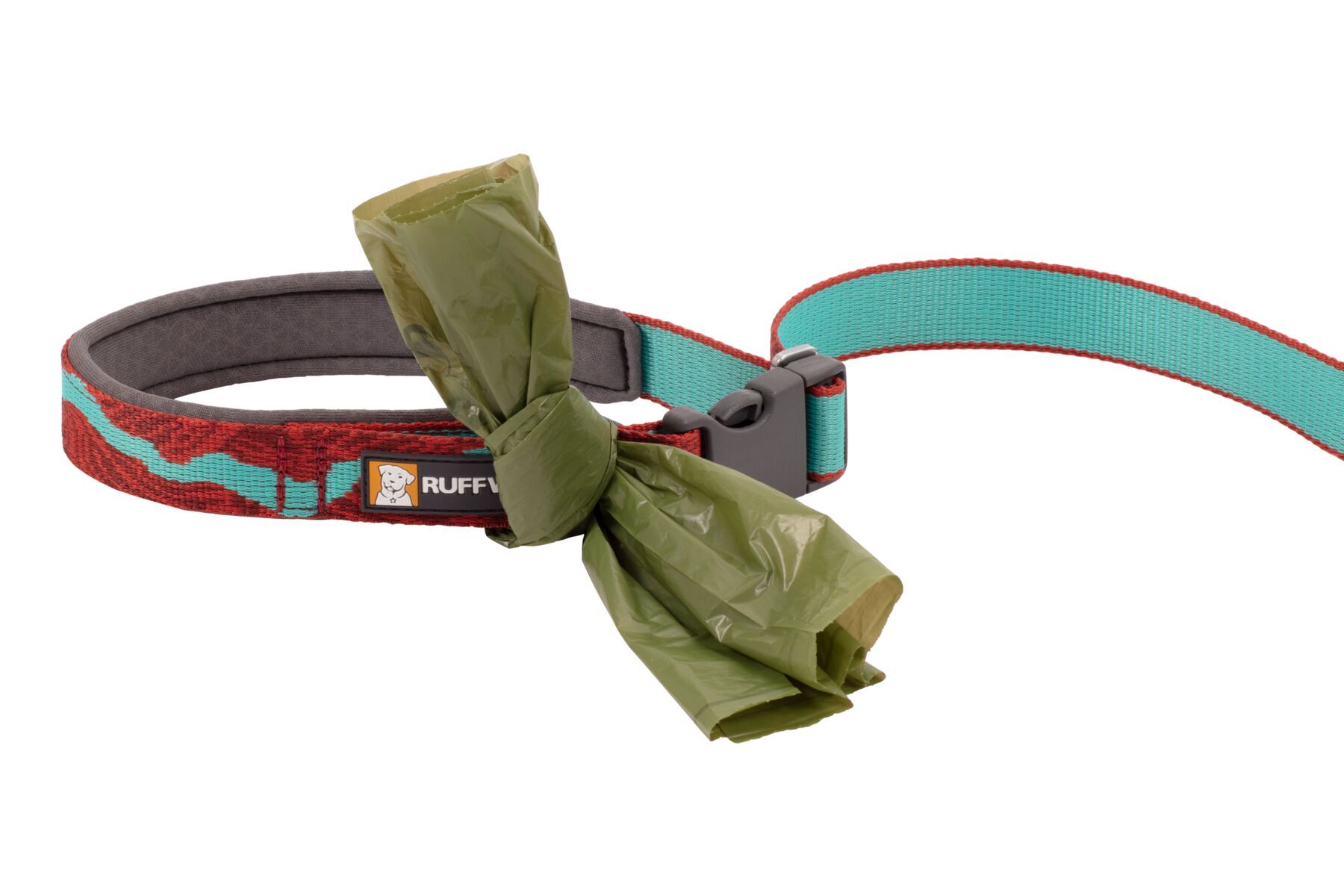 Ruffwear Hundeleinen Ruffwear Flat Out™ Leine blau/ türkis/ rot