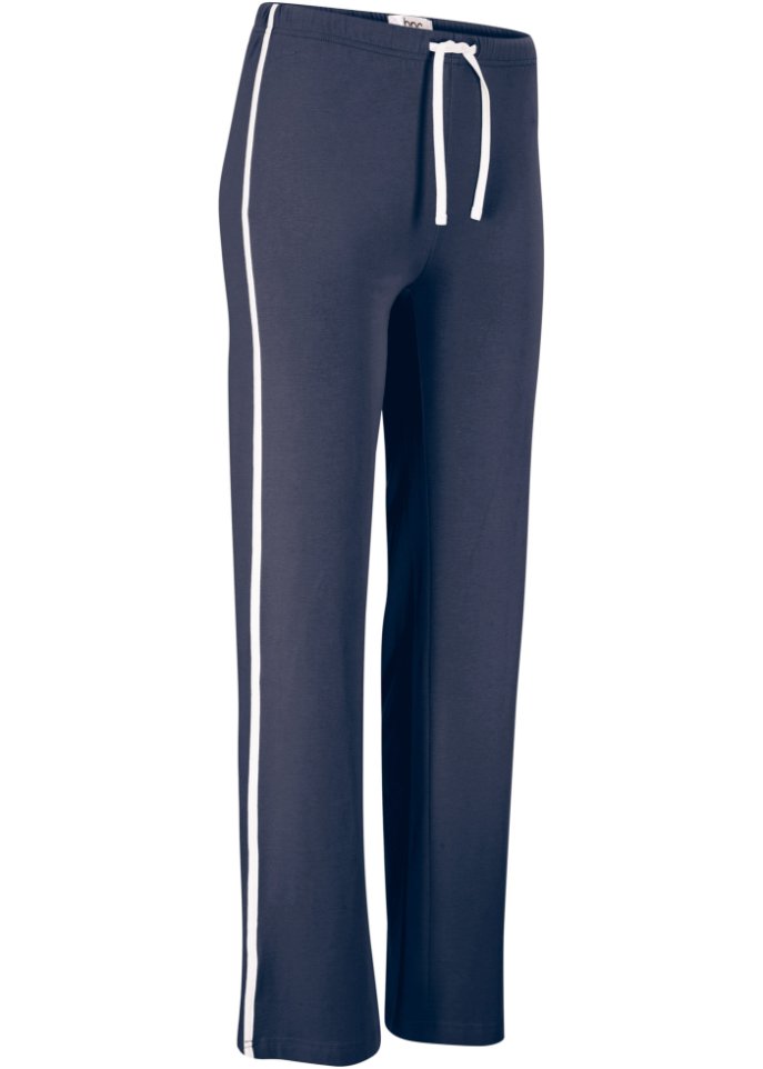 Shirthose aus Stretchmaterial, gerade geschnitten