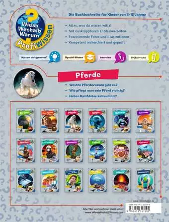 Ravensburger Wieso? Weshalb? Warum? ProfiWissen, Band 4: Pferde