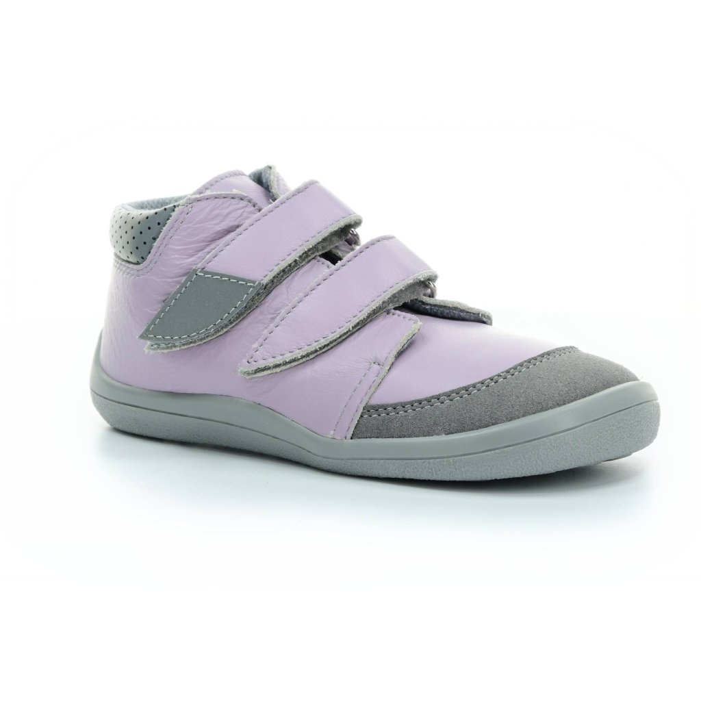 Beda Jasmine mit Membran und Hinterkappe (BF 0001/W/M/SO/2/OP) hellviolette Barfuß-Stiefeletten