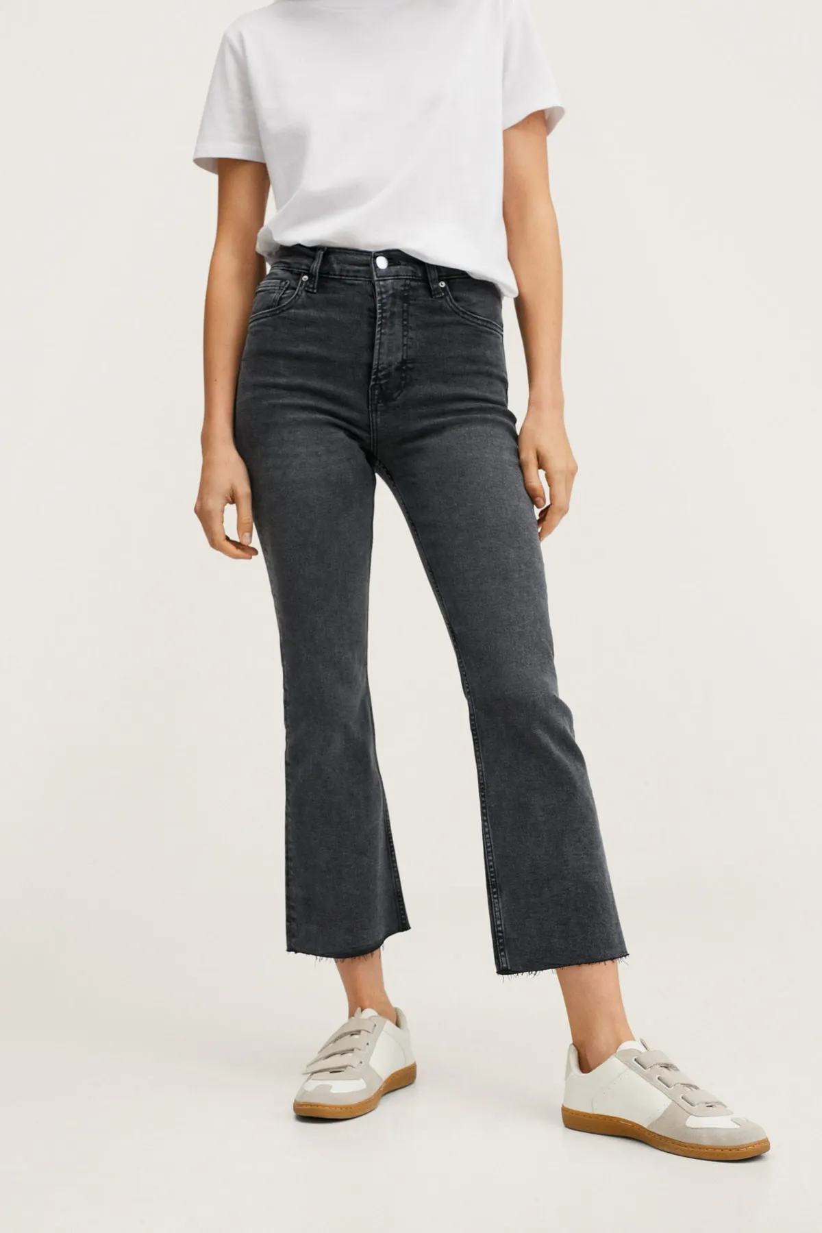 MANGO  Jeans - Grau - Bootcut