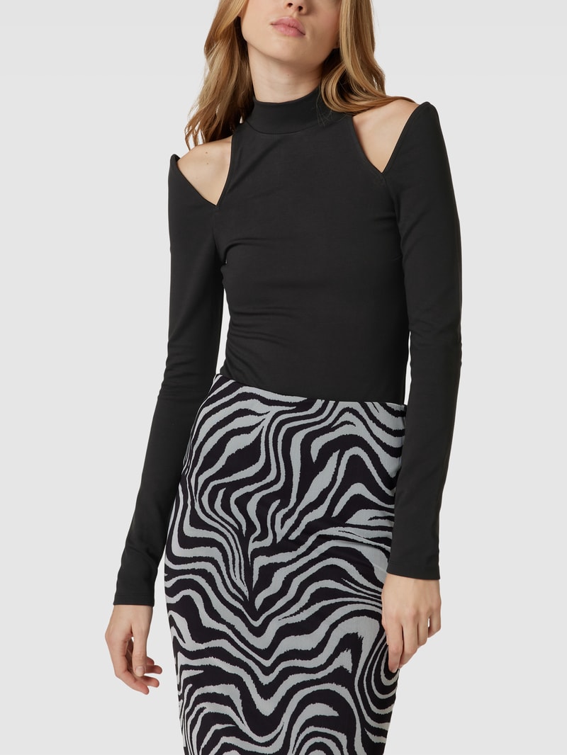 Body mit Cut Out Modell 'Olina' in schwarz