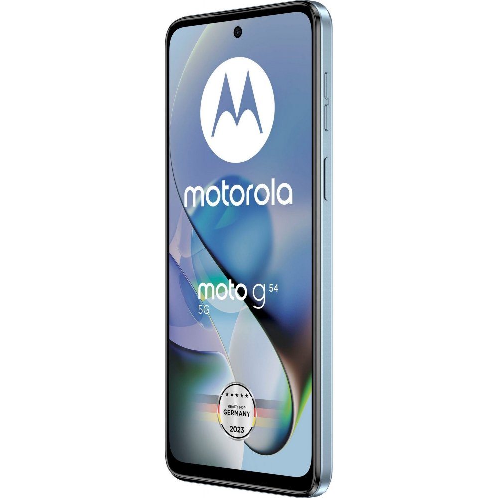 Motorola XT2343-2 Moto G54 5G 256 GB / 8 GB - Smartphone - glacier blue Smartphone (6,5 Zoll, 256 GB Speicherplatz)