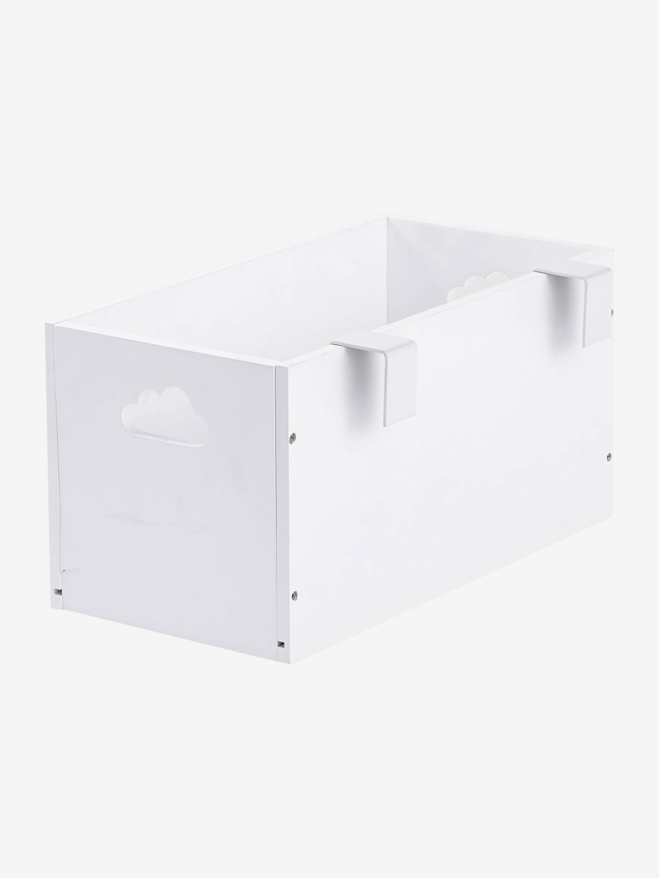 Boîte de rangement spéciale table à langer blanc