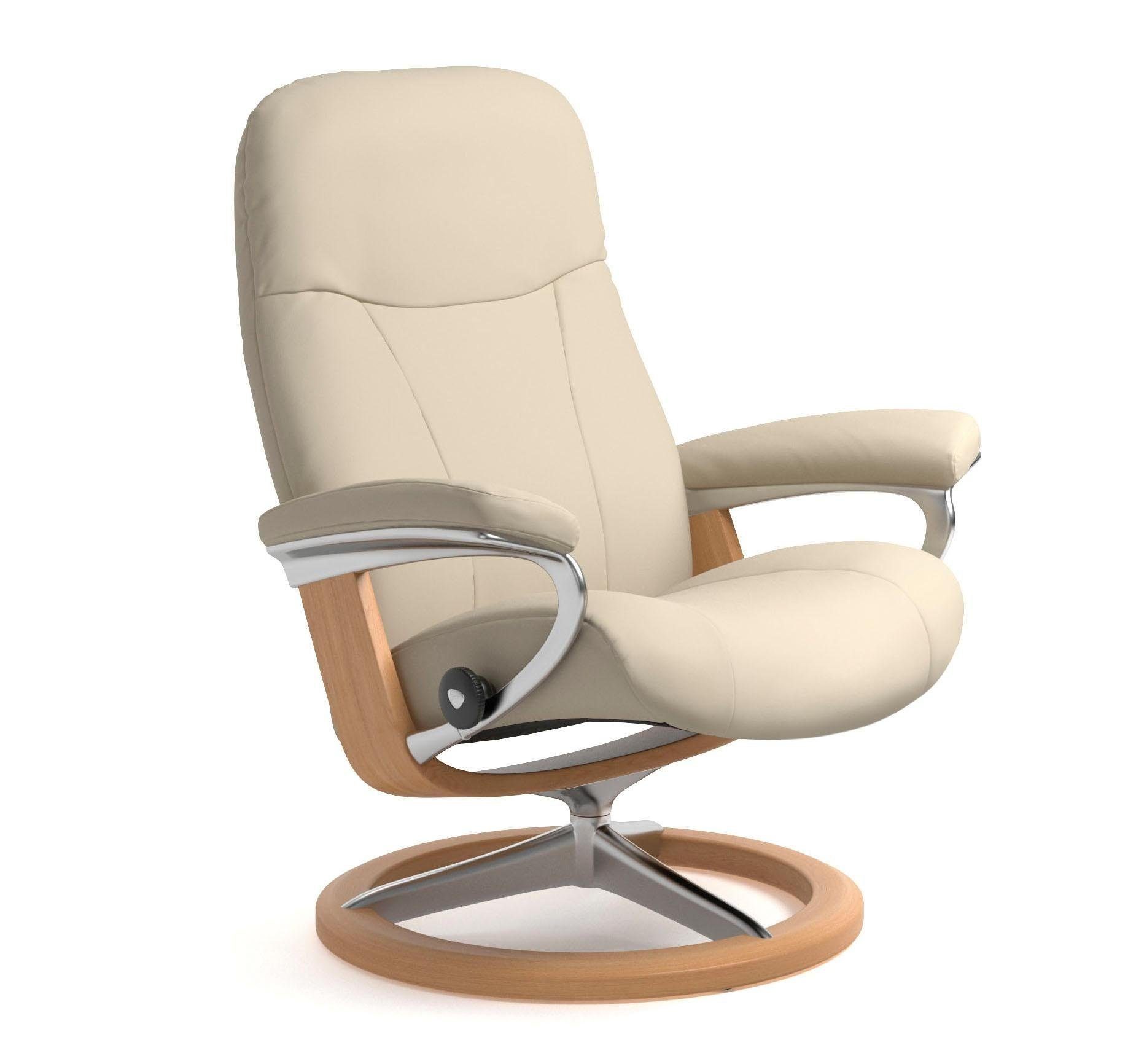 Stressless® Relaxsessel Garda, mit Signature Base, Größe L, Gestell Eichefarben