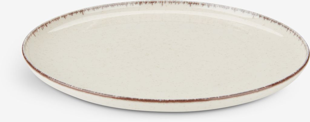 FERDUS FERDUS tallerken Ø27 cm, beige steintøy