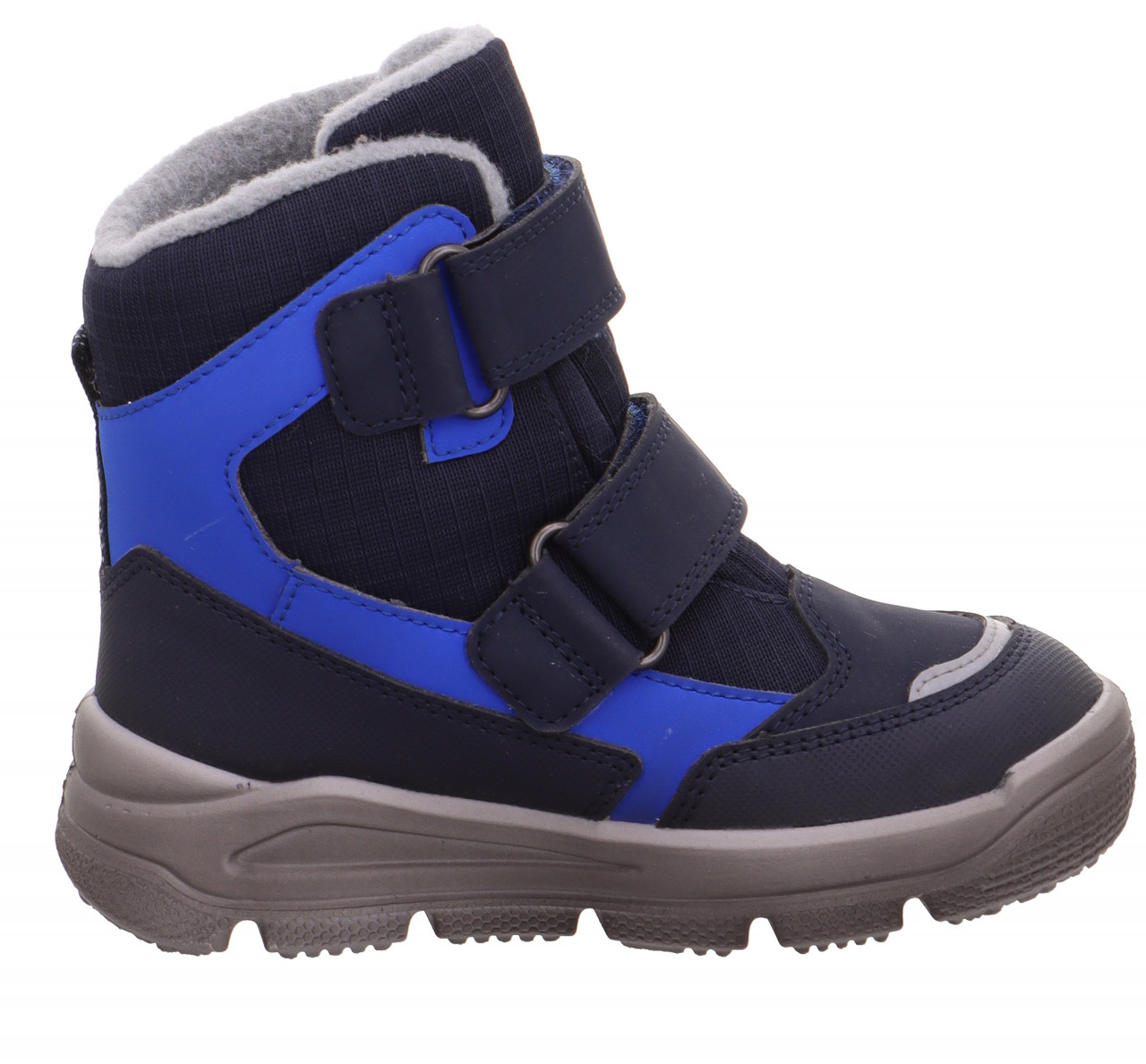 MARS - Blau/Hellgrau Boots mit Klettverschluss