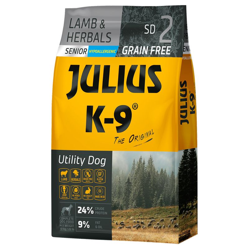 JULIUS K-9 Senior / Light Lamm & Kräuter