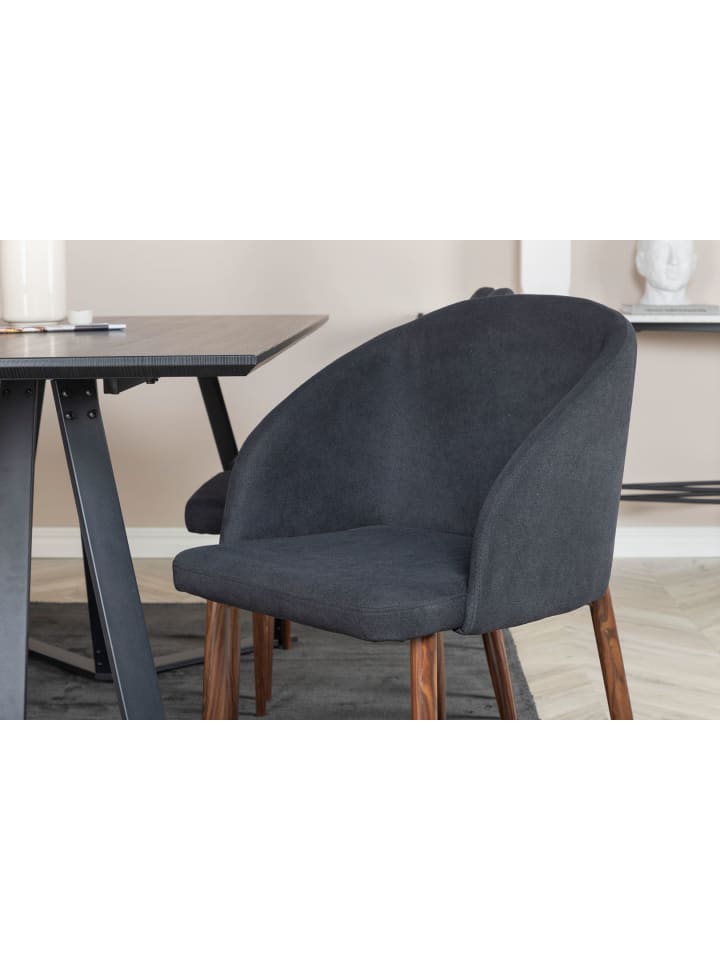 ebuy24 Essgruppe Marina 41 (7-teilig) Schwarz 90 x 180 cm günstig kaufen onesize
