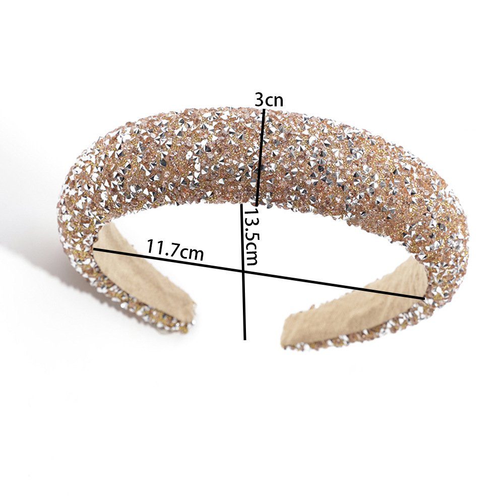 aikidio Haarband Neue Mode eingelegt kleinen Strass Haarschmuck weiblich, 1-tlg.