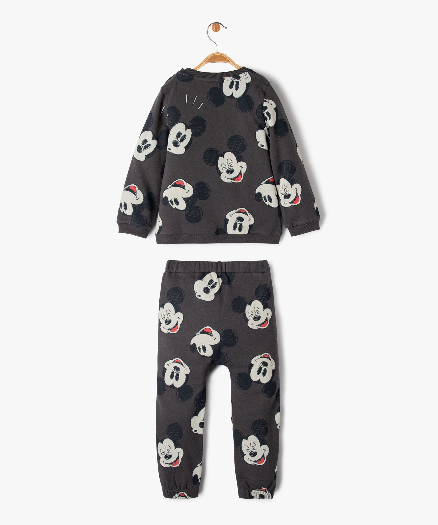 Ensemble 2 pièces à motifs Mickey bébé Garçon - DS ... gris fonce | GEMO