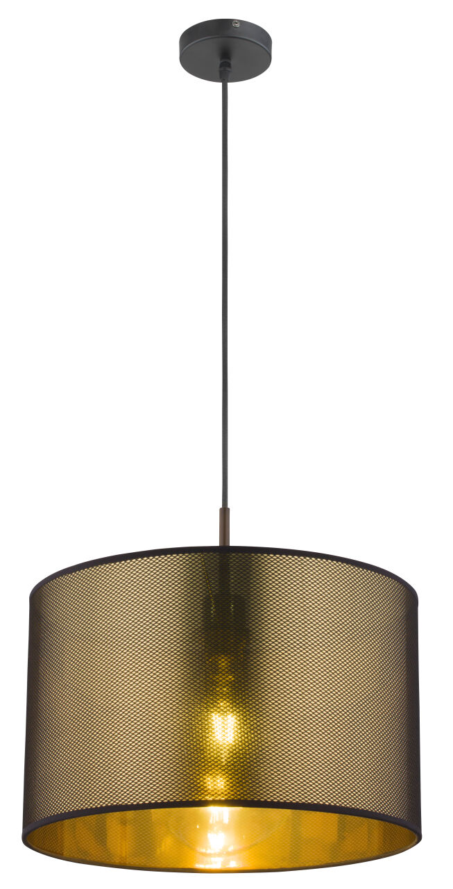 Globo Lighting - NUGGY - Hängeleuchte Metall schwarz matt, 1x E27