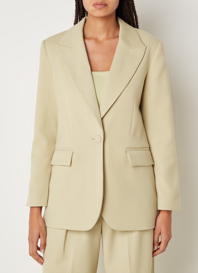 JOSH V Jade blazer with flap pockets