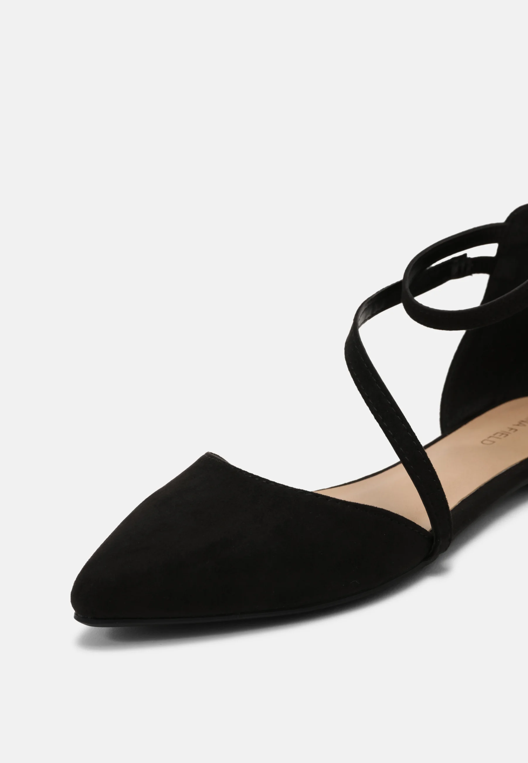 Bailarinas de corte ancho con tiras de Anna Field