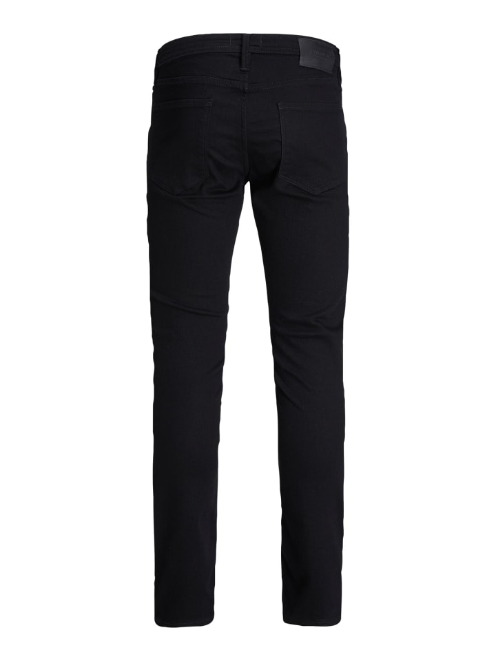 Jack & Jones Slim Fit Skinny Jeans JJIGLENN JJFELIX in Schwarz günstig kaufen