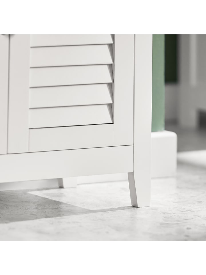 SoBuy Badschrank in Weiß - (B)60 x (H)90 x (T)26cm günstig kaufen onesize