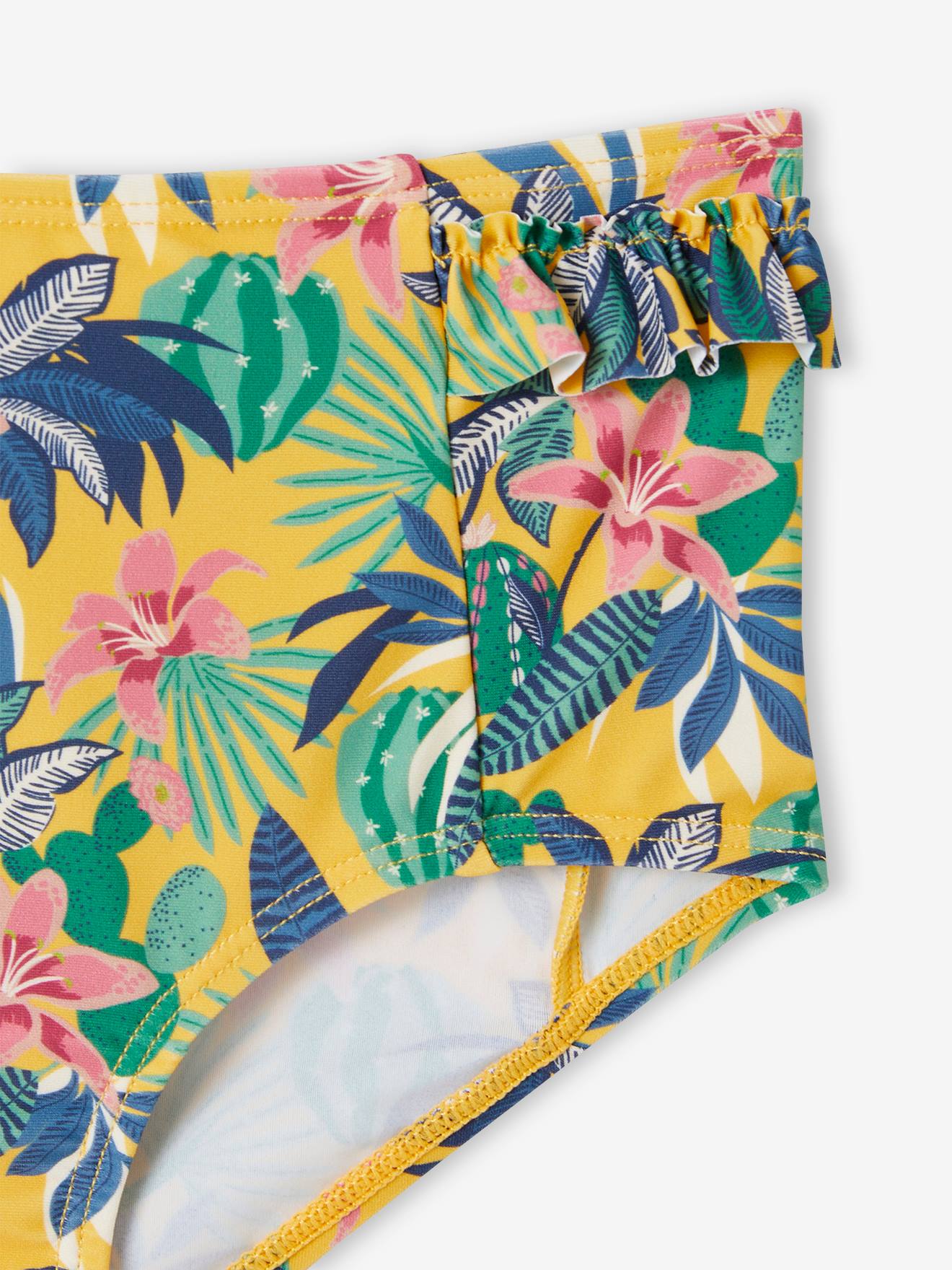Vertbaudet Mädchen Bikini Oeko-Tex - senfgelb