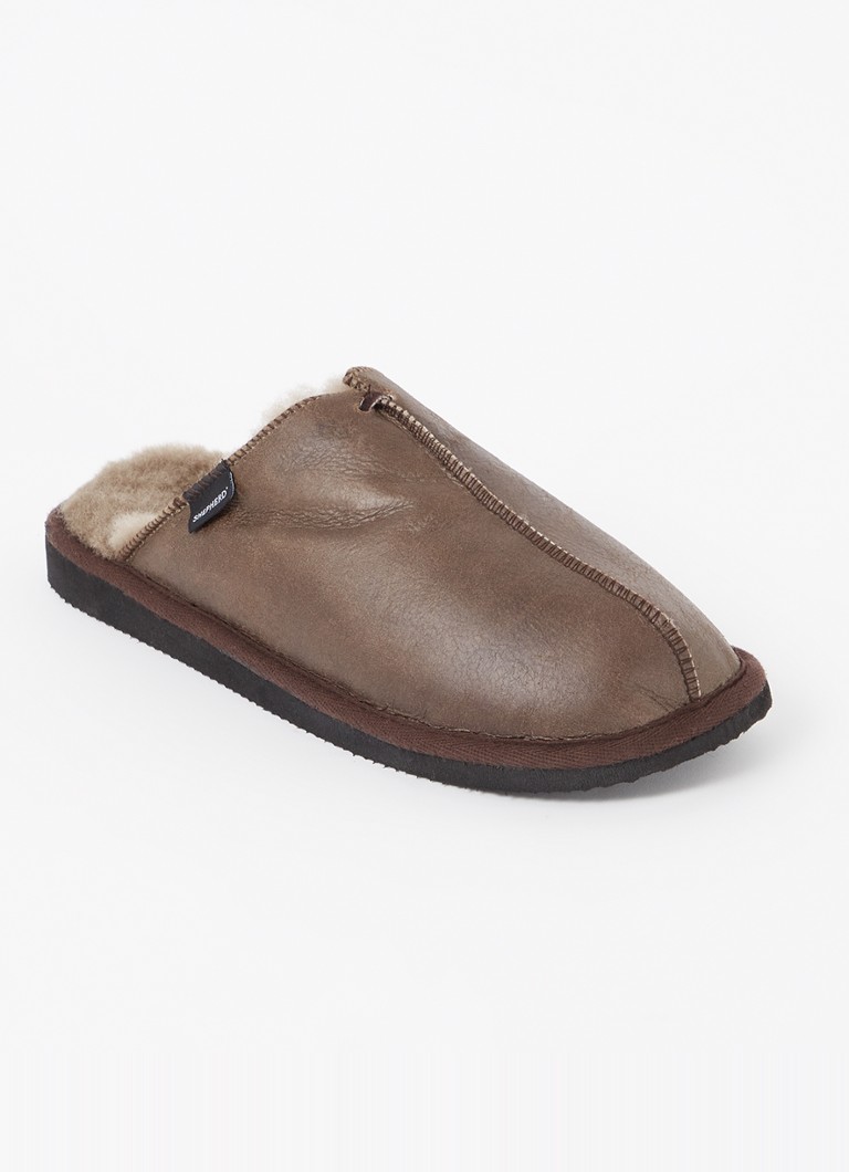 Papuci din piele de oaie Shepherd Hugo