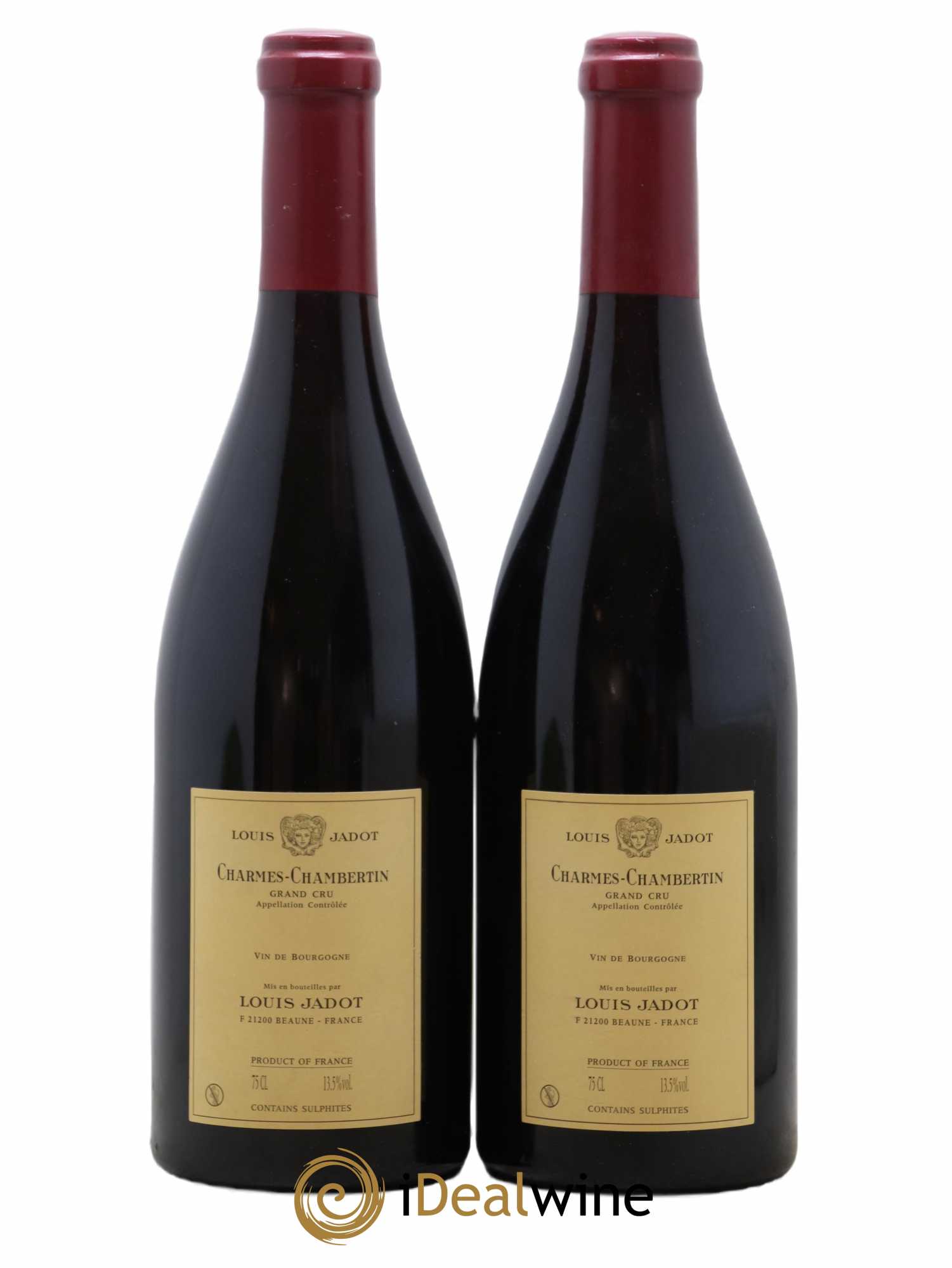 Charmes-Chambertin Grand Cru Maison Louis Jadot  2009 - Lot de 2 Bouteilles