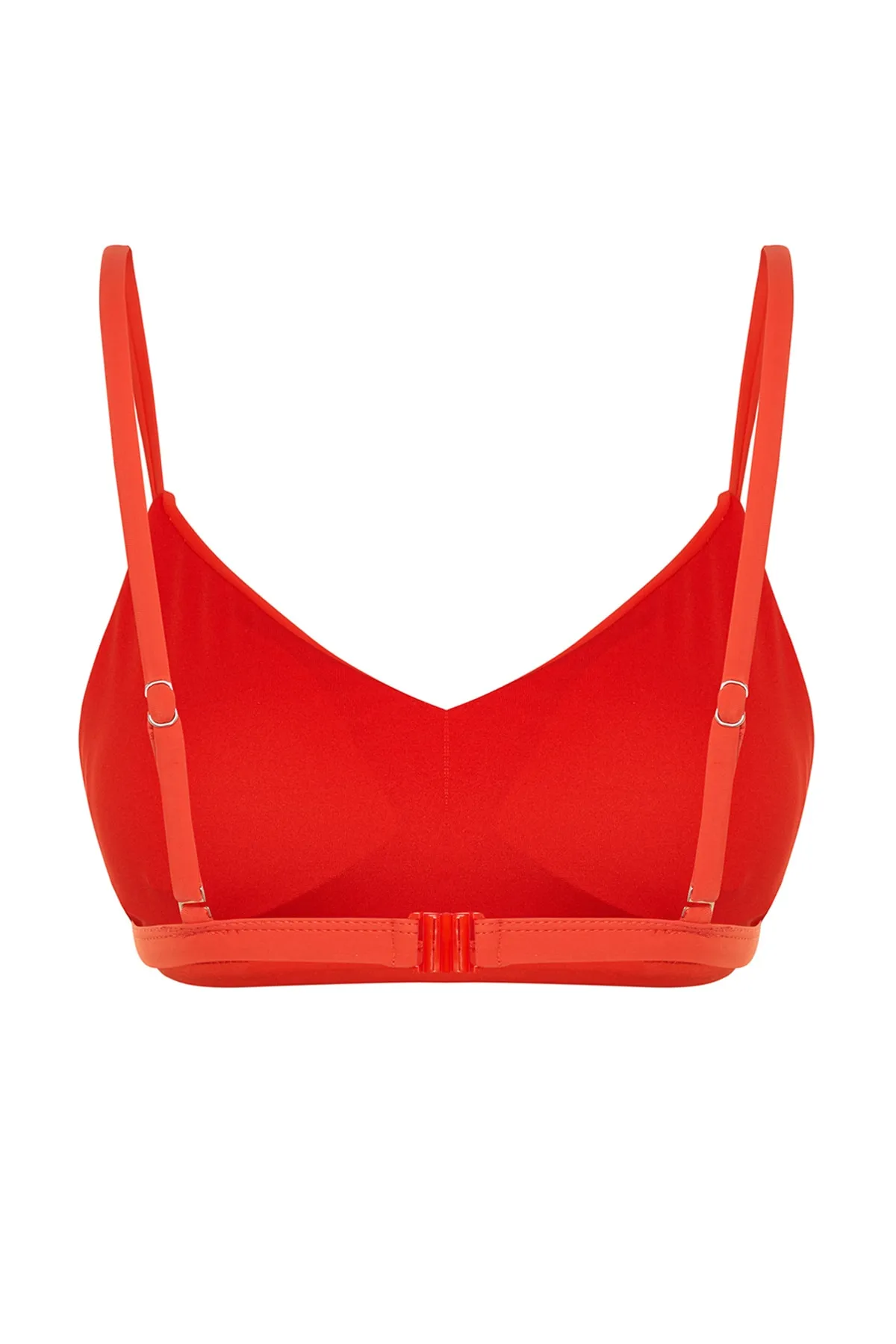 Trendyol Collection  Bustier-Bikinioberteil mit Granatapfelblüten TBESS21BU0104