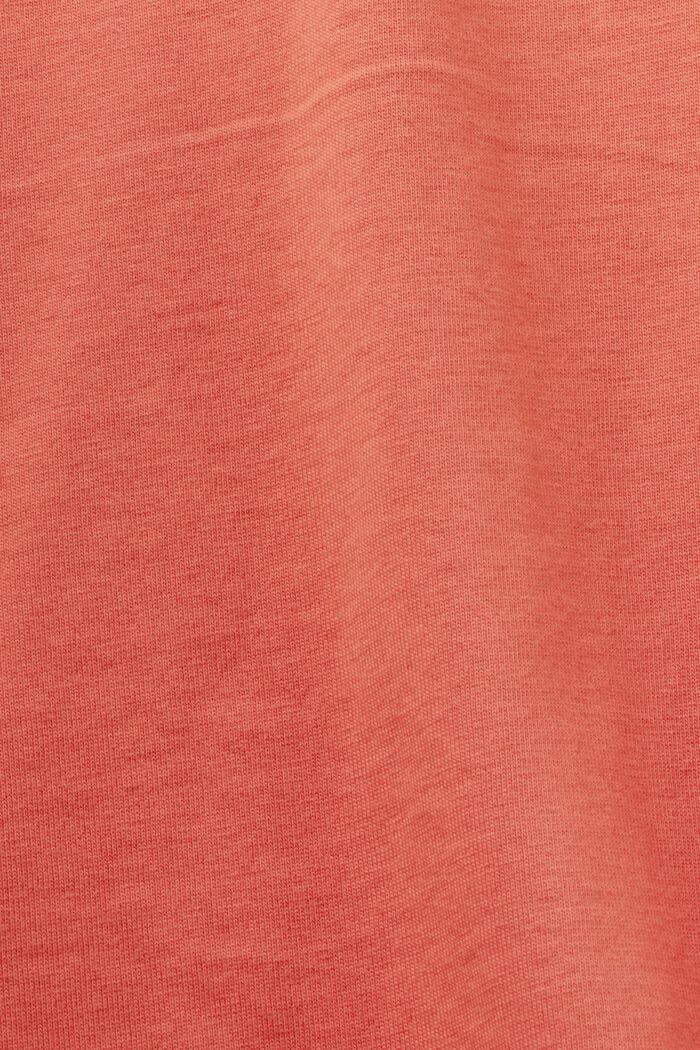 T-Shirt mit Print vorne, 100 % Baumwolle